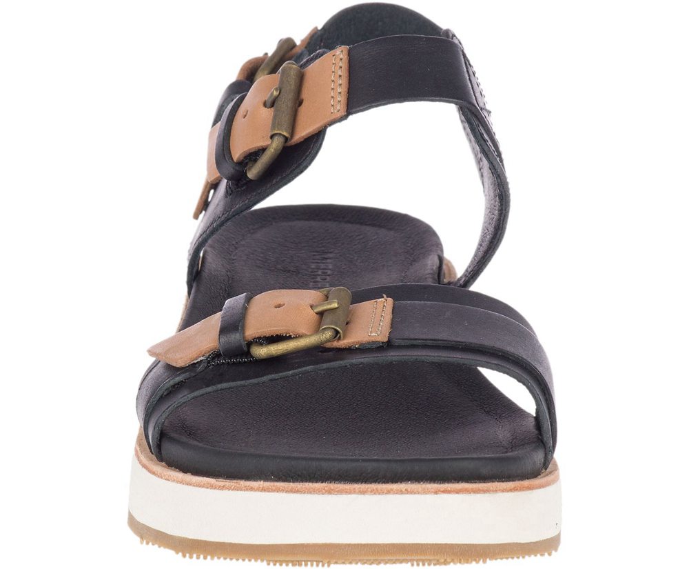 Merrell Sandals Black - Roam Buckle - Womens 63EYUQKJI